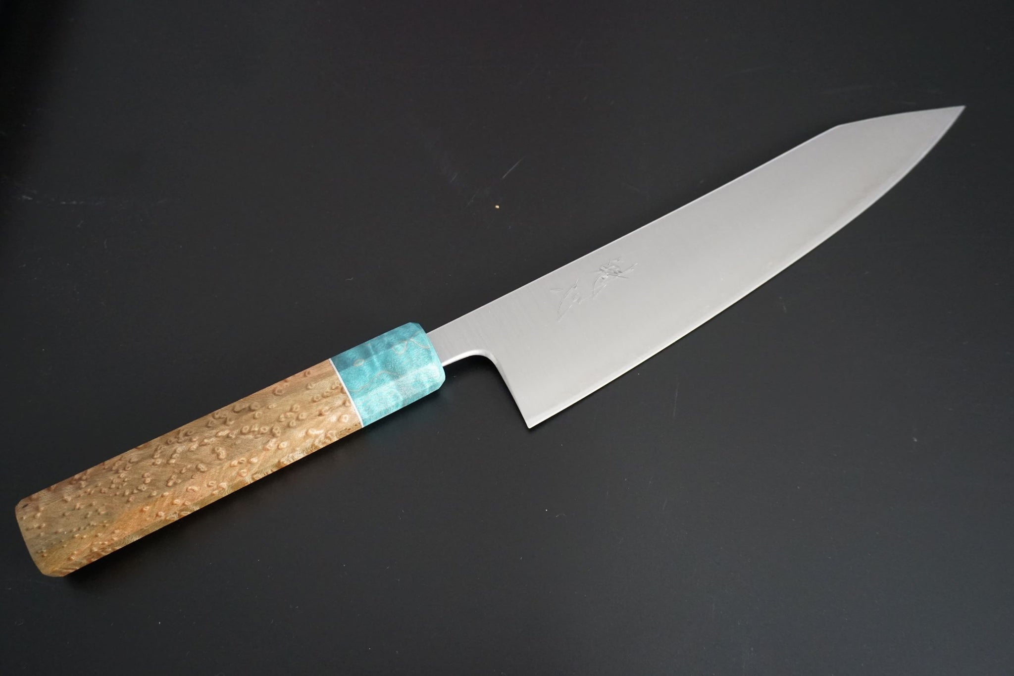 Nakamura AS 210mm Kiritsuke Custom - RealSharpKnife.com