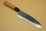Hinokuni Shirogami #1 180mm Santoku - RealSharpKnife.com