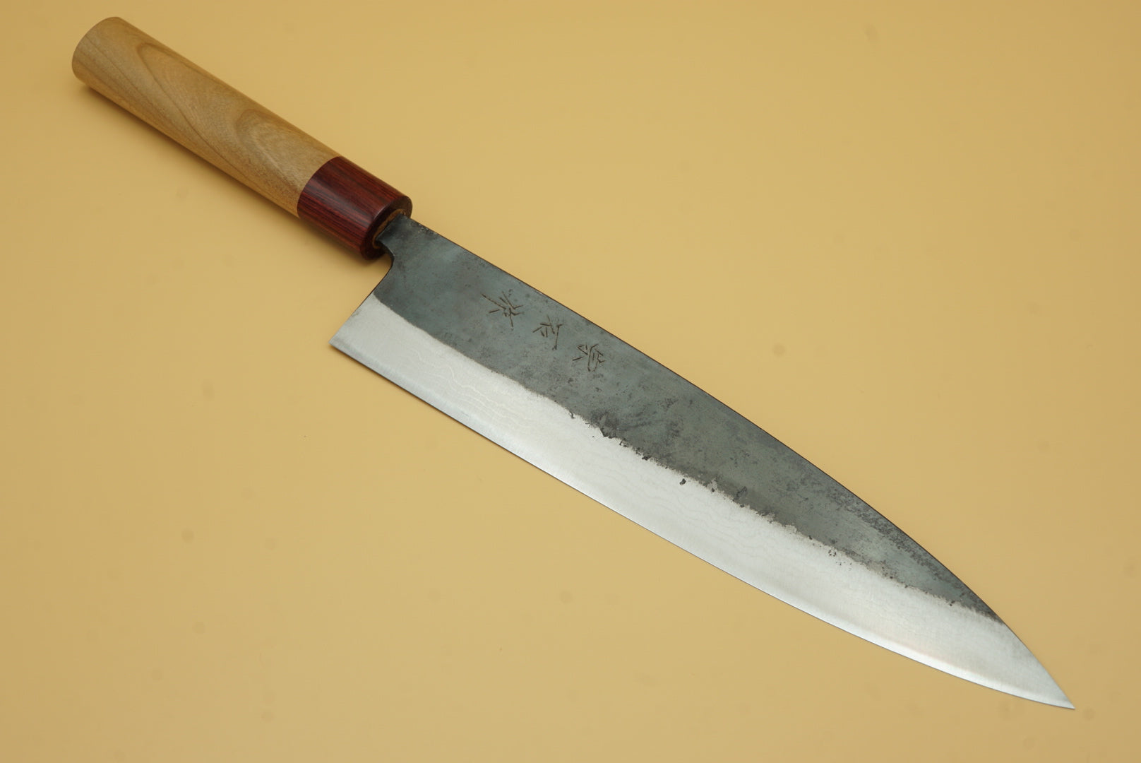 Muneishi Damascus Clad 240mm Gyuto