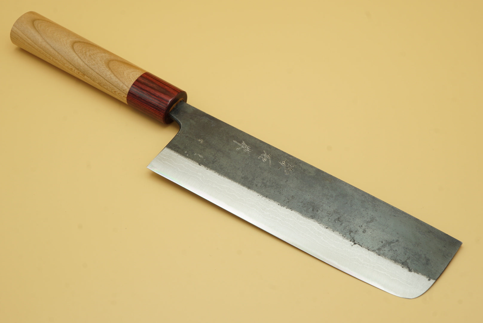 Muneishi Damascus Clad 165mm Nakiri