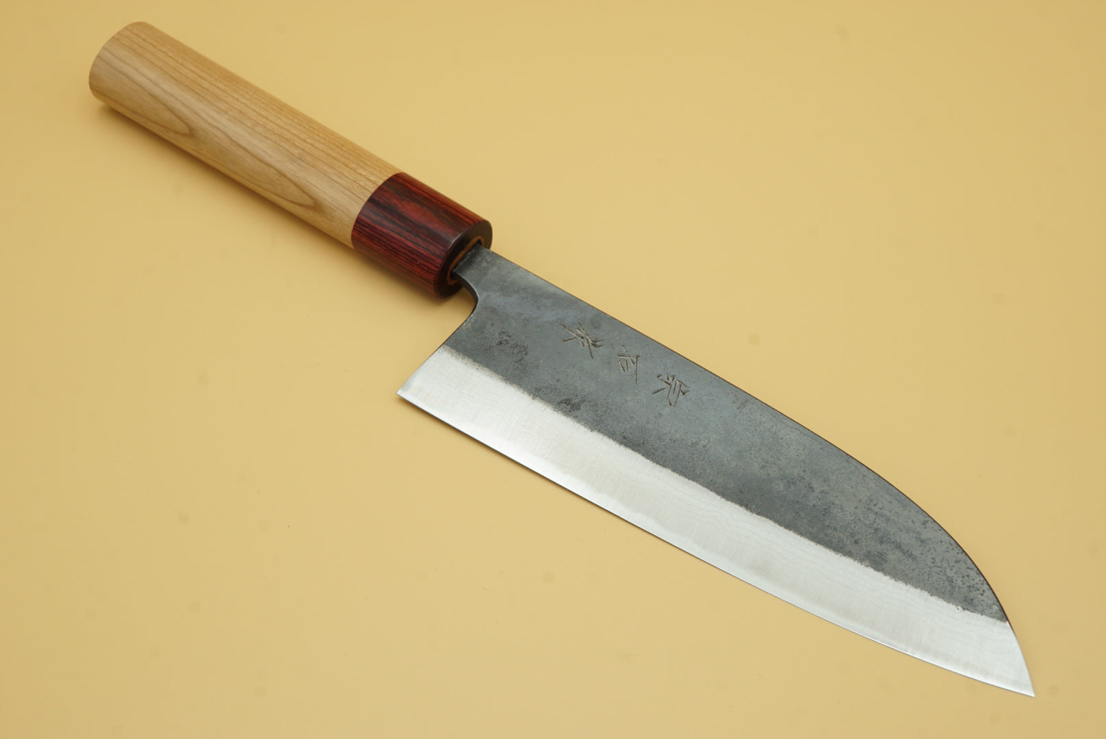Muneishi Damascus Clad 165mm Santoku
