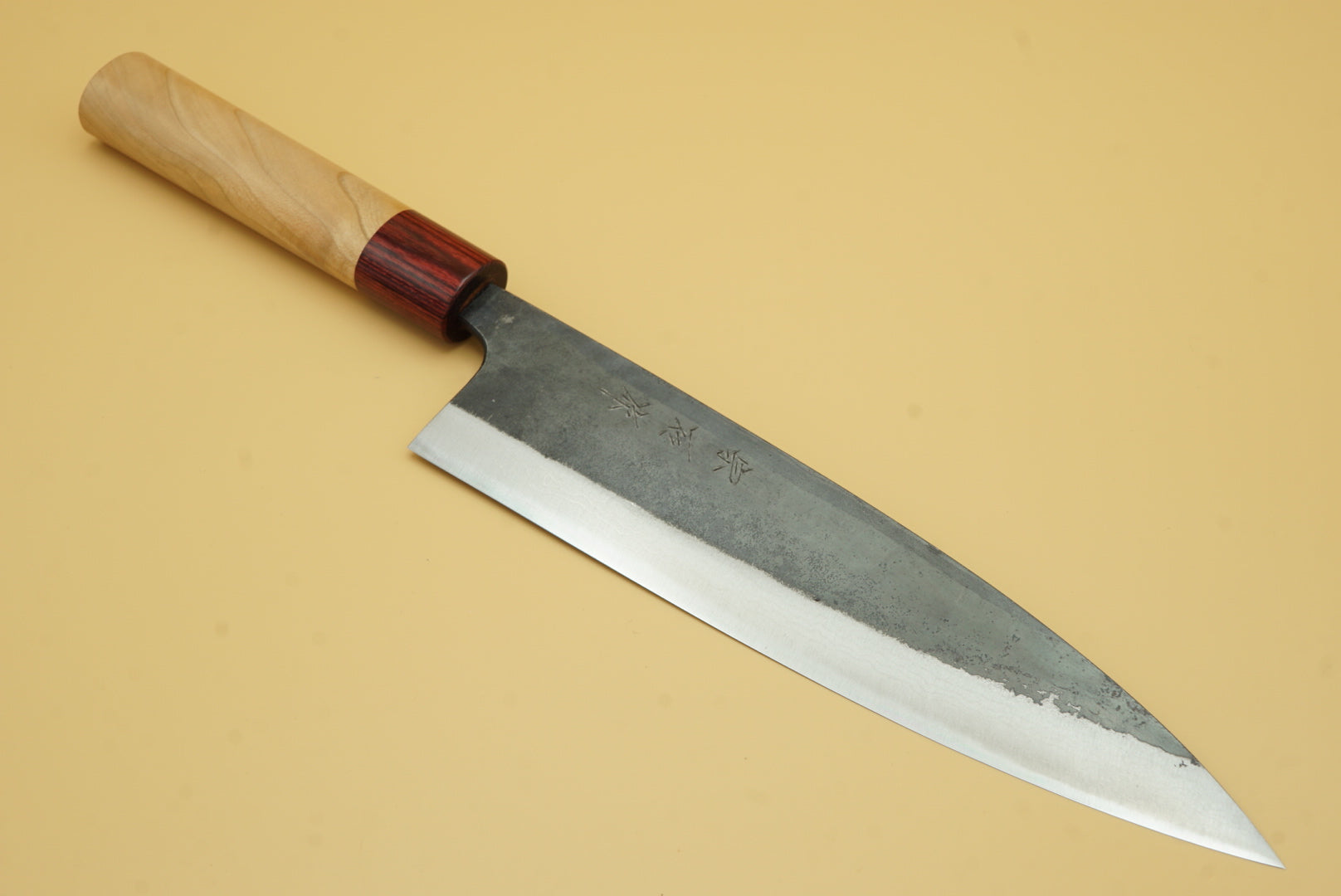 Muneishi Damascus Clad 210mm Gyuto